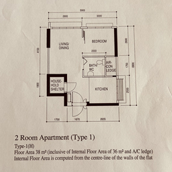 Buangkok Square (Hougang), HDB 2 Rooms #406922051